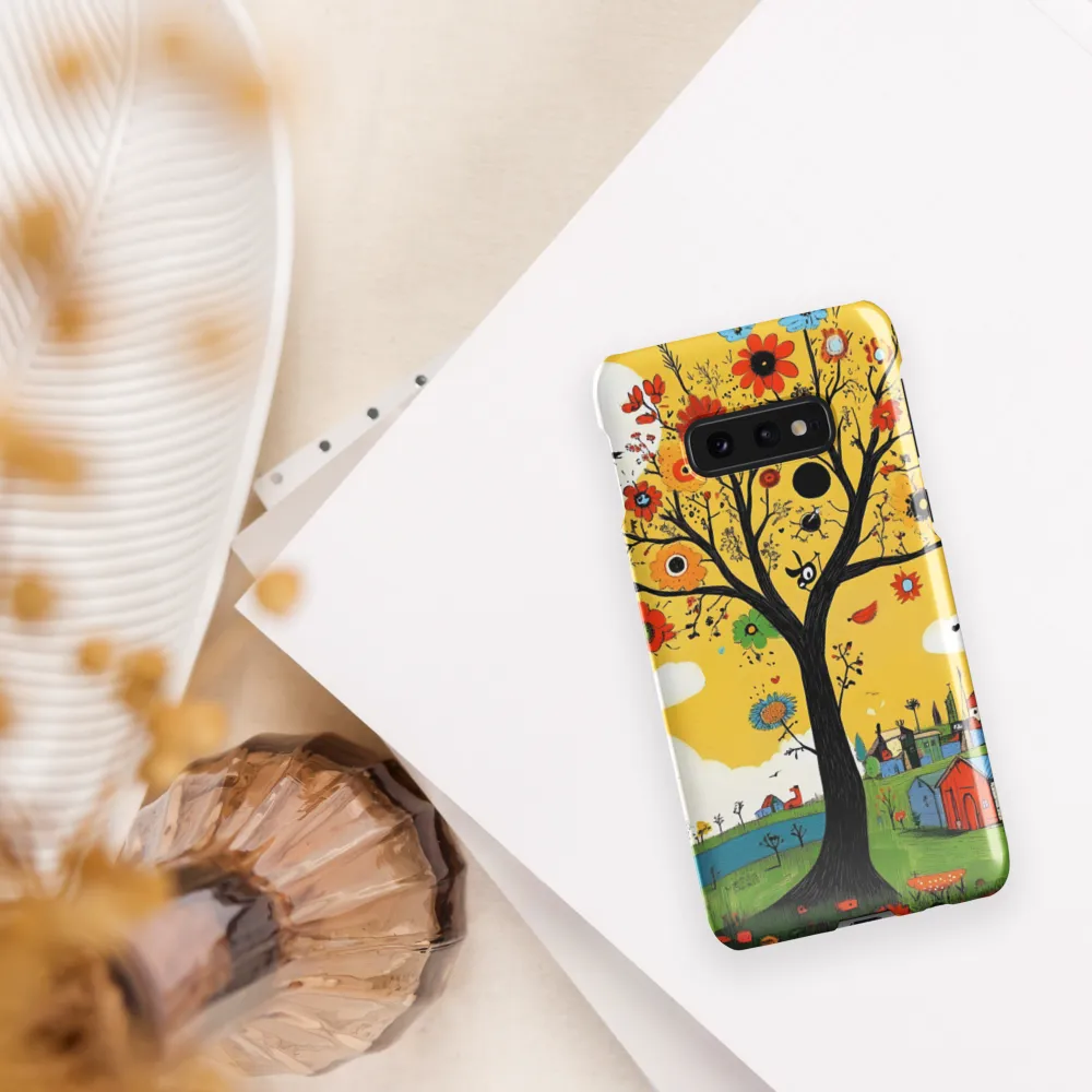 Whimsical Blooms of Life | Phone Case |  S10e | Snap Case | Glossy