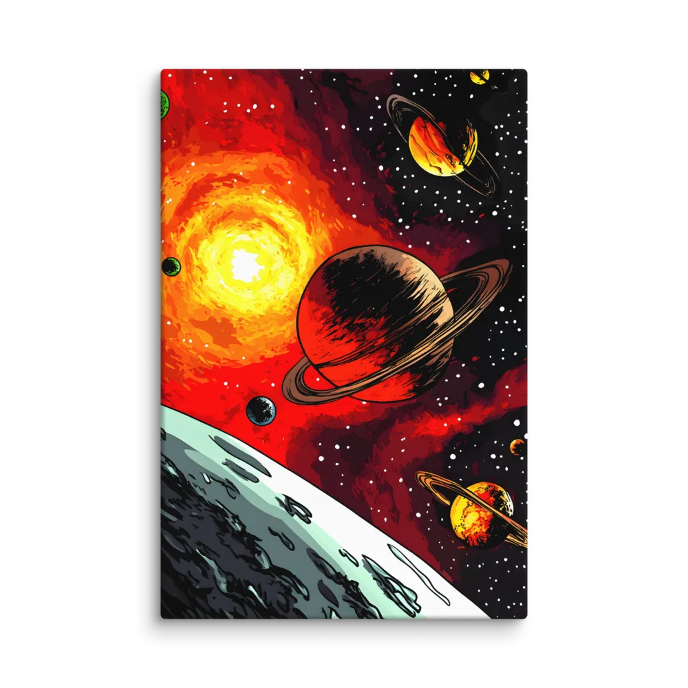 Cosmic Dance | Canvas | 32″×48″