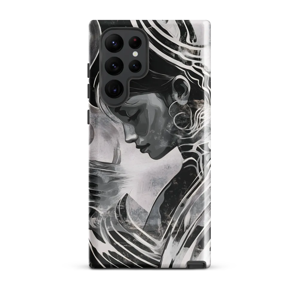 In the Flow of Shadows | Phone Case |  S22 Ultra | Tough Case | Glossy