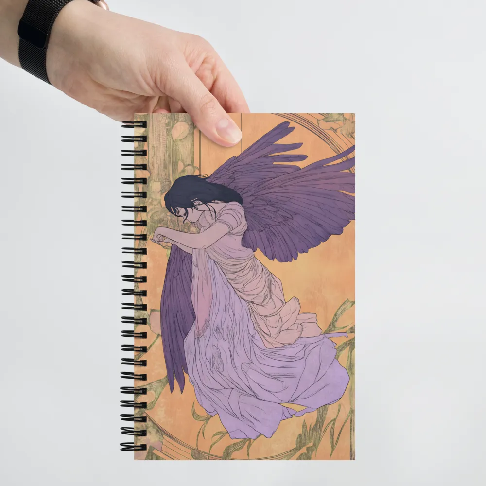 Wings of Serenity | Spiral Notebook