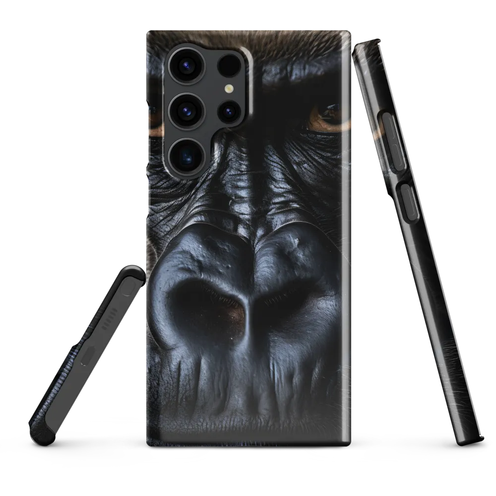 Gaze of the Wild: A Gorilla's Portrait