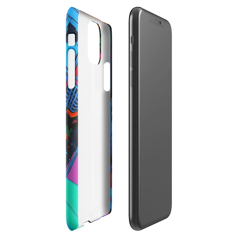 Neon Urban Dreamscape | Phone Case |  11 Pro Max | Snap Case | Glossy