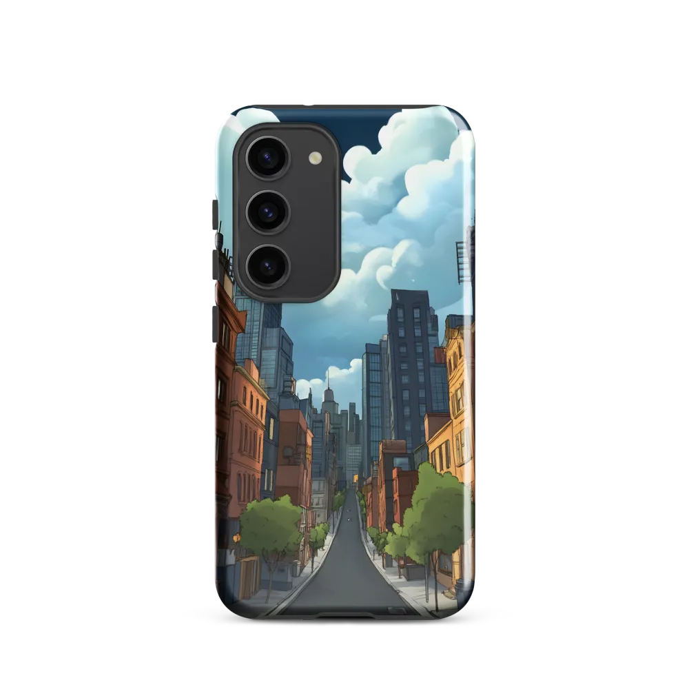 Urban Serenity: A Digital Cityscape