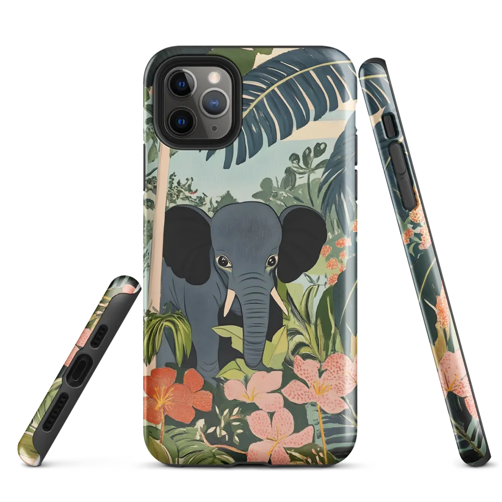 Jungle Guardian: An Elephant's Sanctuary | Phone Case |  11 Pro Max | Tough Case | Glossy