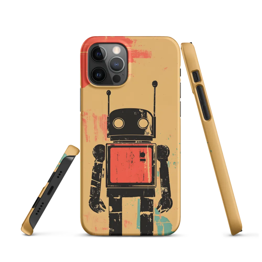 The Retro Robot | Phone Case |  12 Pro | Snap Case | Matte