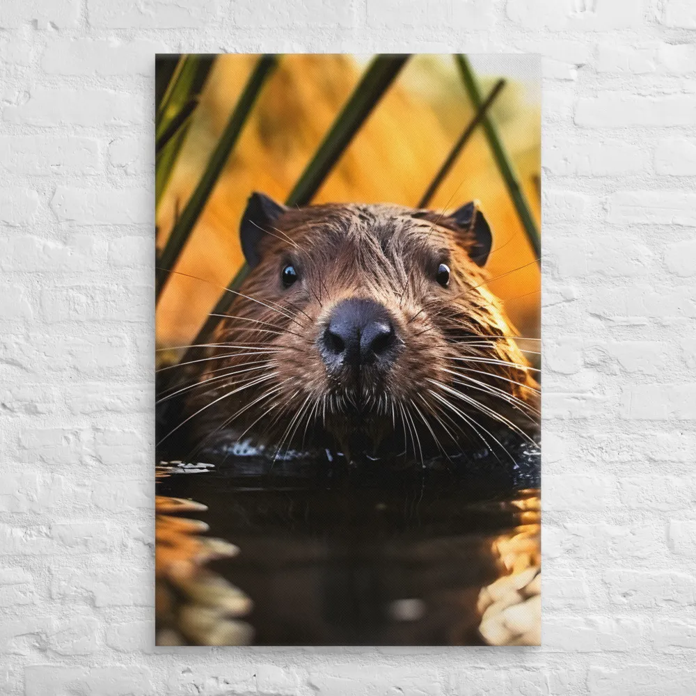 Beaver Serenity: A Natural Portrait