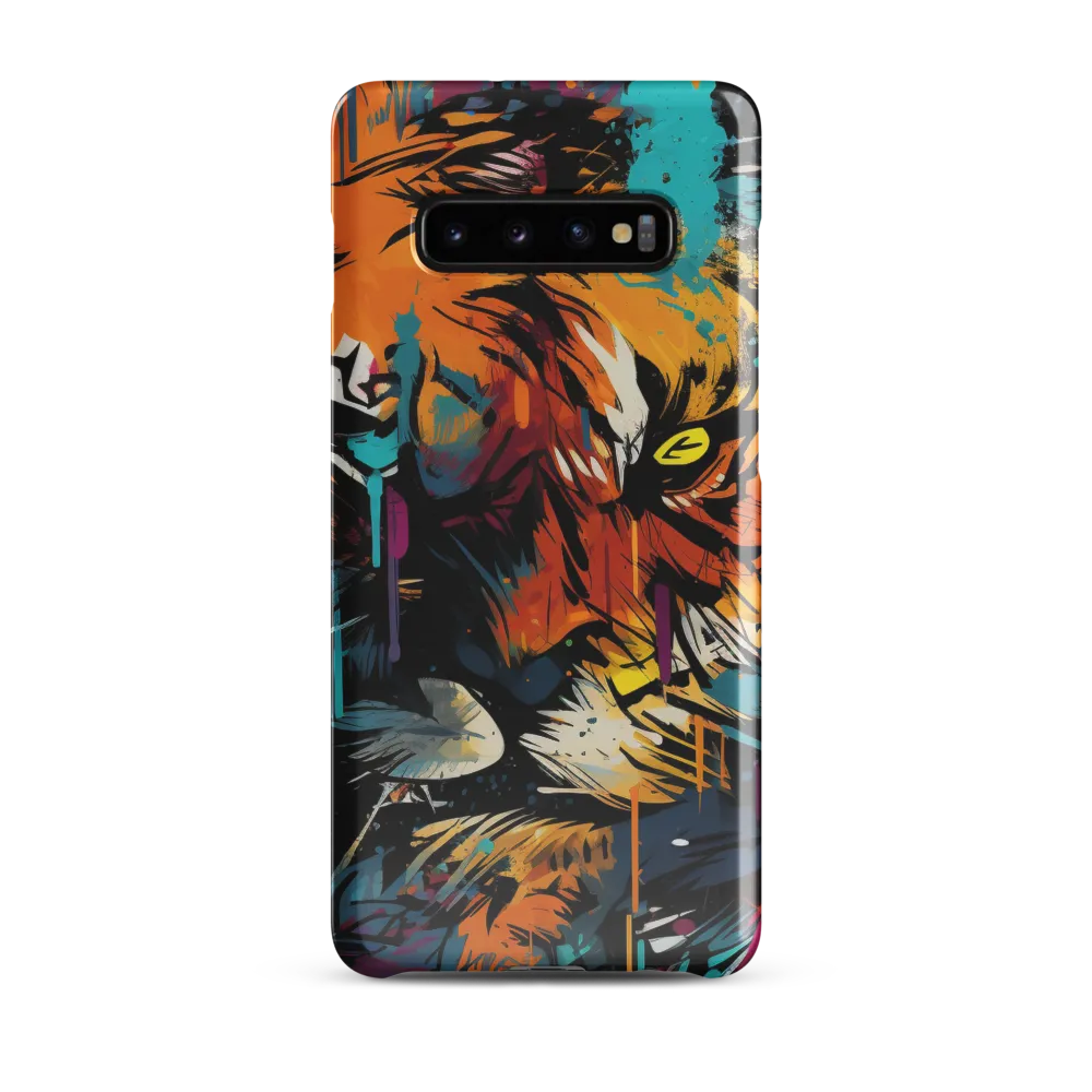 Fierce Majesty: The Lion's Roar | Phone Case |  S10 Plus | Snap Case | Glossy