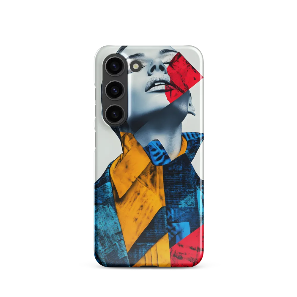 Fragmented Confidence: A Surreal Fashion Portrait