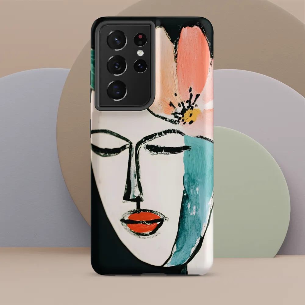 Elegance in Bloom | Phone Case |  S21 Ultra | Tough Case | Matte