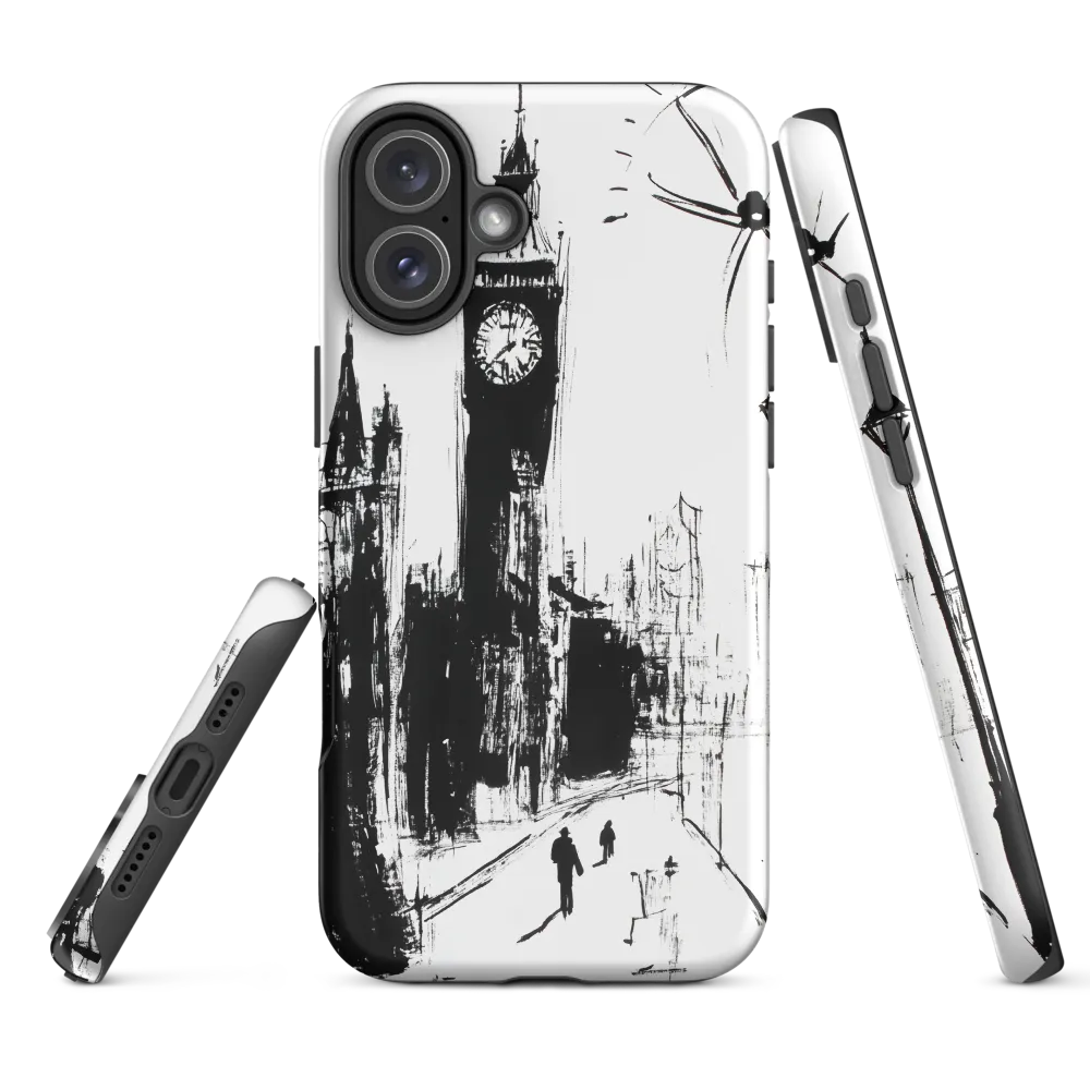 Clock Tower in Motion