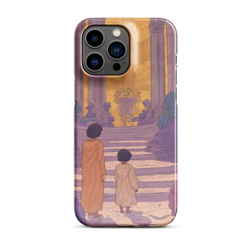 Journey into the Light | Phone Case |  14 Pro Max | Snap Case | Glossy