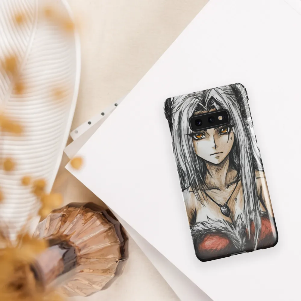 Mystical Guardian: A Confident Presence | Phone Case |  S10e | Snap Case | Glossy
