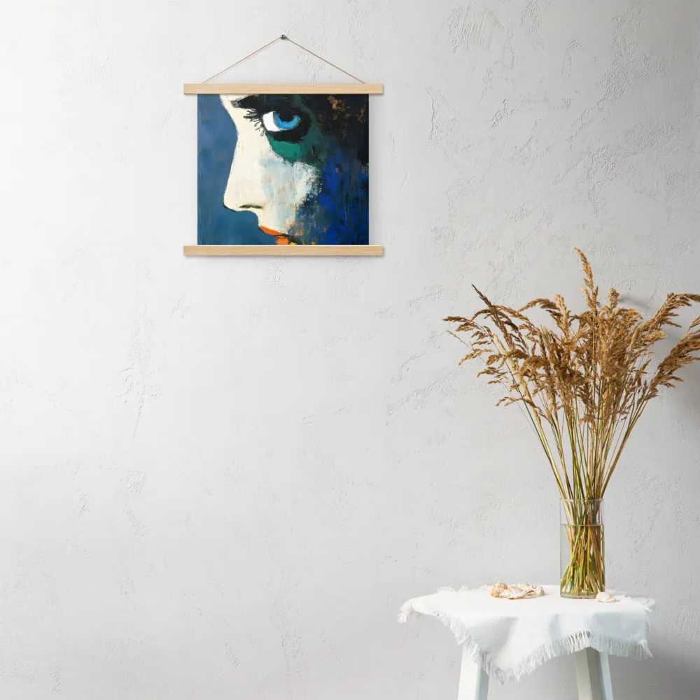 Reflections of Emotion | Poster With Oak Wood Hanger | 14″×14″