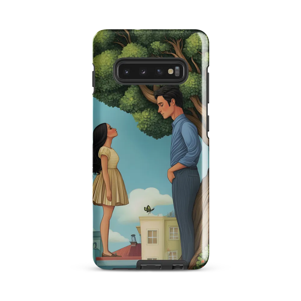 Beneath the Whispering Tree | Phone Case |  S10 Plus | Tough Case | Glossy