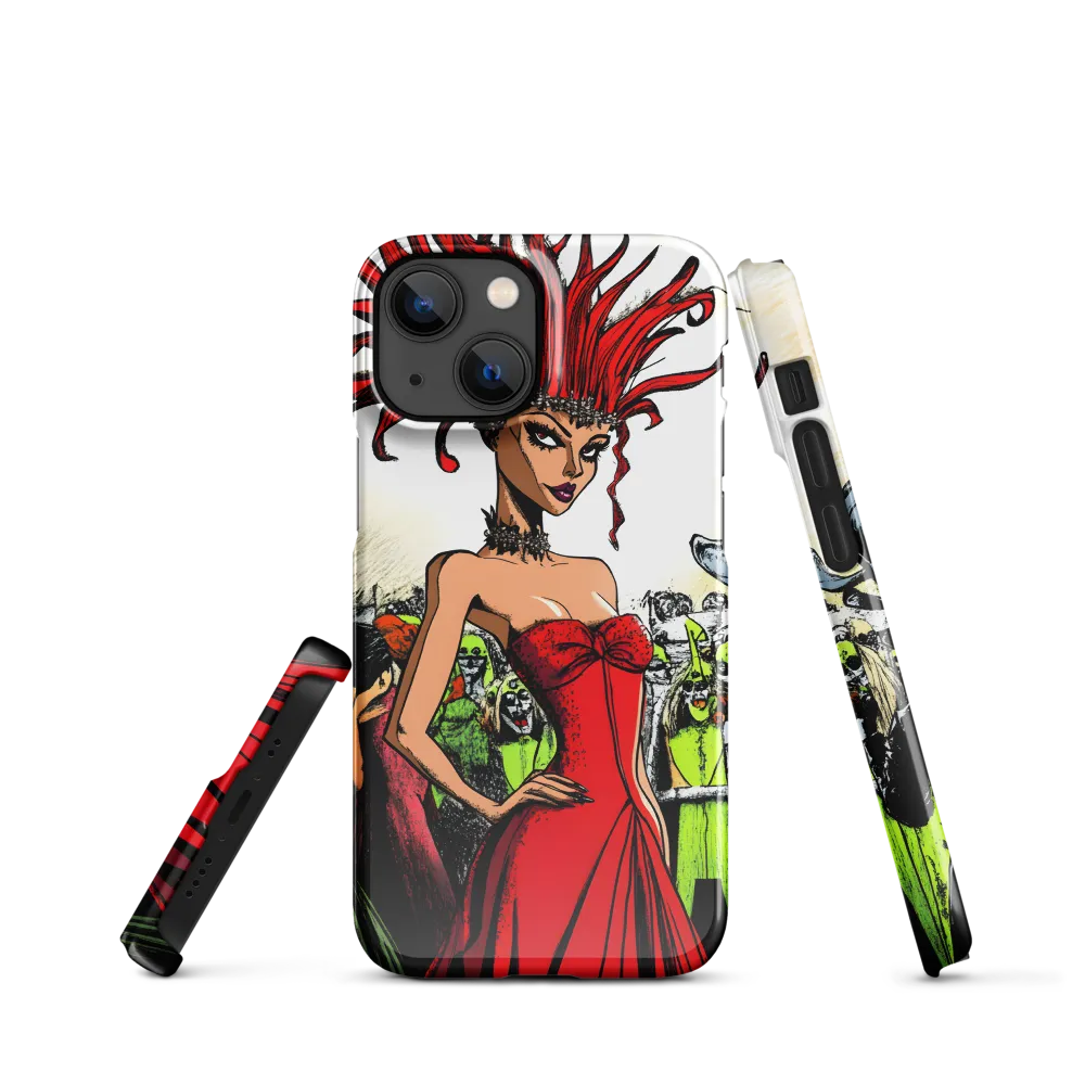 Fiery Elegance: A Fashion Statement