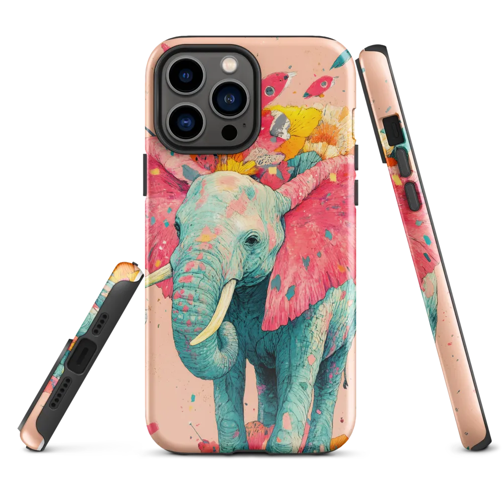 Whimsical Elegance: The Floral Elephant