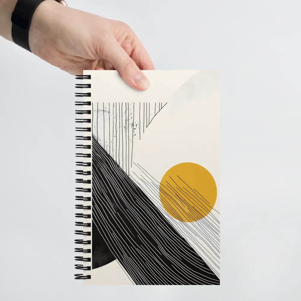 Harmony in Geometry | Spiral Notebook