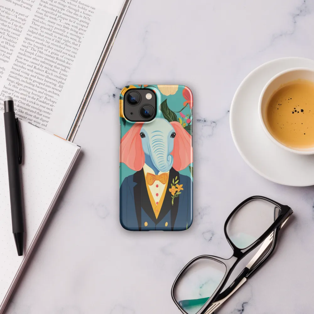 Elegance in Bloom | Phone Case |  13 Mini | Snap Case | Glossy