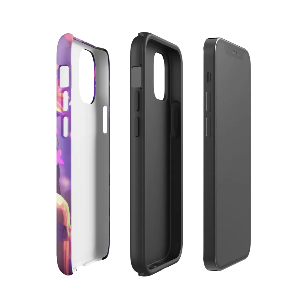 Whispers of Blossoms | Phone Case |  12 mini | Tough Case | Matte
