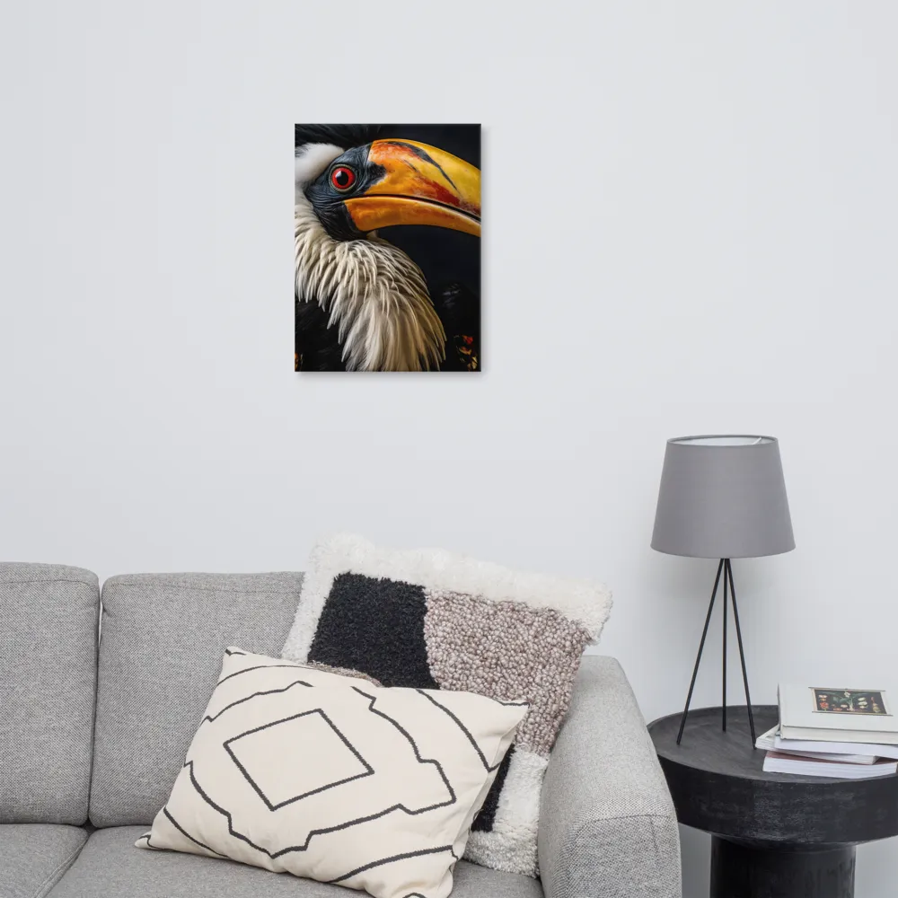 Majestic Hornbill Portrait