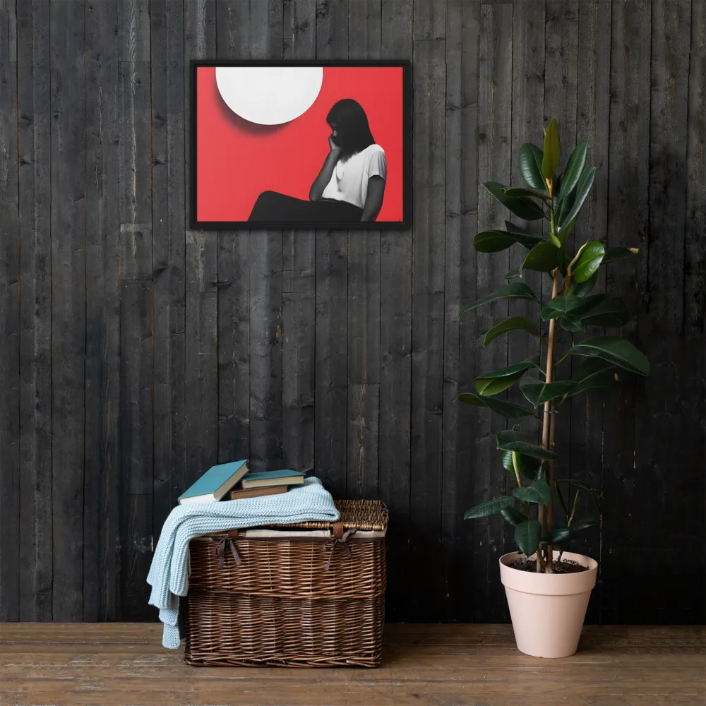 Contemplation in Red