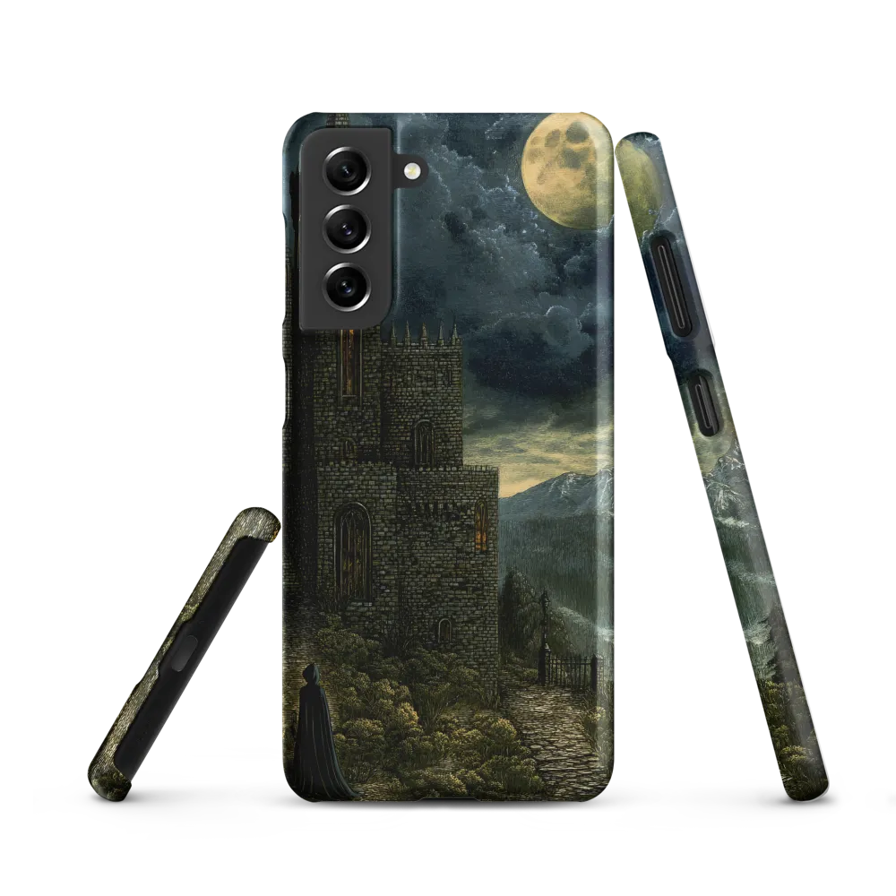 Whispers of the Moonlit Castle | Phone Case |  S21 | Snap Case | Matte