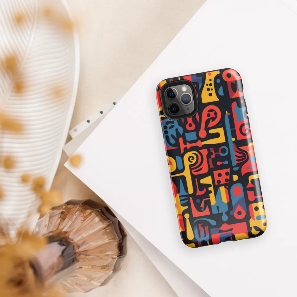 Mosaic of Playful Patterns | Phone Case |  11 Pro Max | Tough Case | Glossy