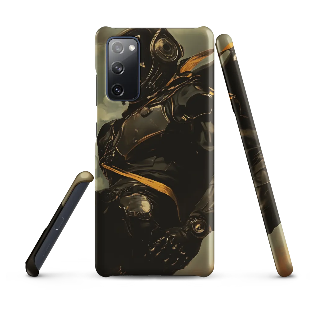 Ethereal Explorer: The Enigmatic Astronaut | Phone Case |  S20 FE | Snap Case | Matte