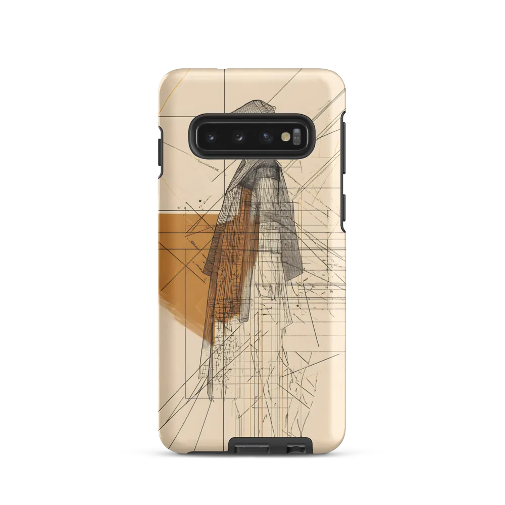 Abstract Profile: A Minimalist Exploration | Phone Case |  S10 | Tough Case | Matte