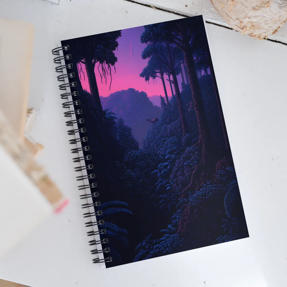 Mystical Forest Reverie | Spiral Notebook