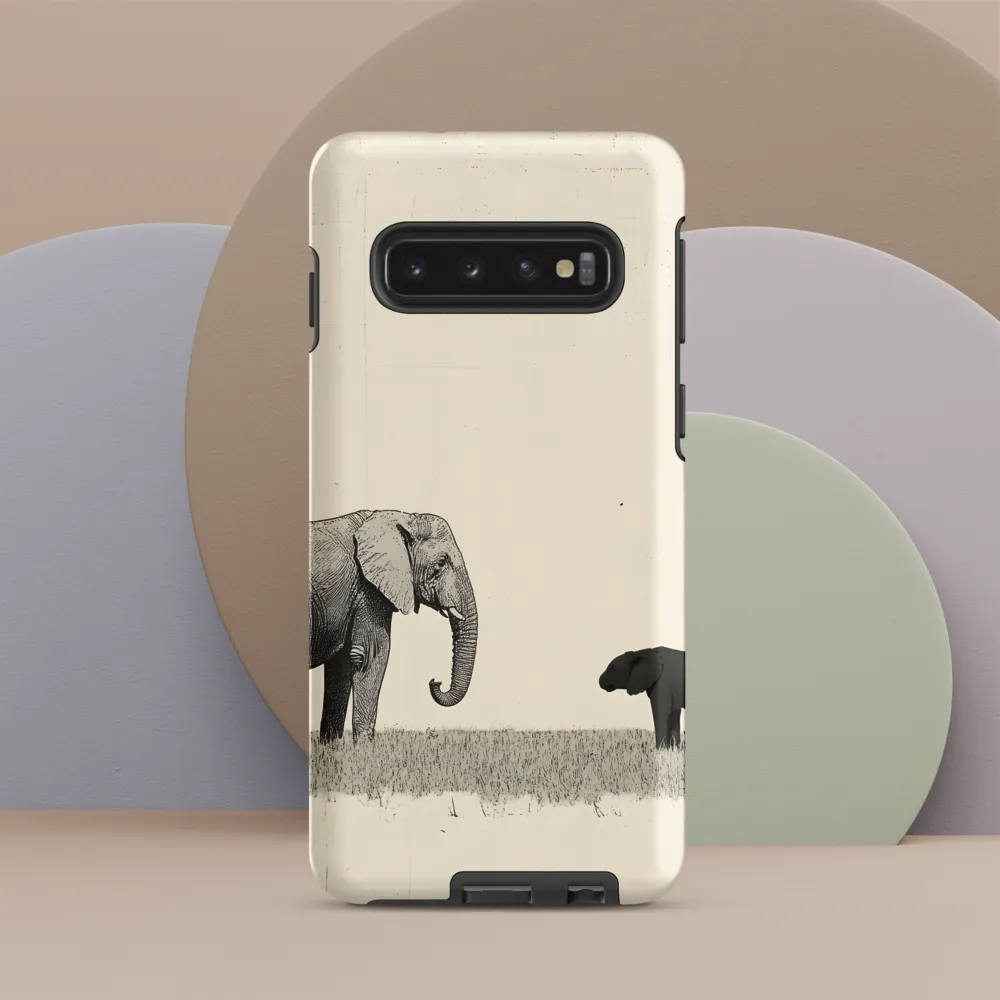Contrasting Companions | Phone Case |  S10 | Tough Case | Matte