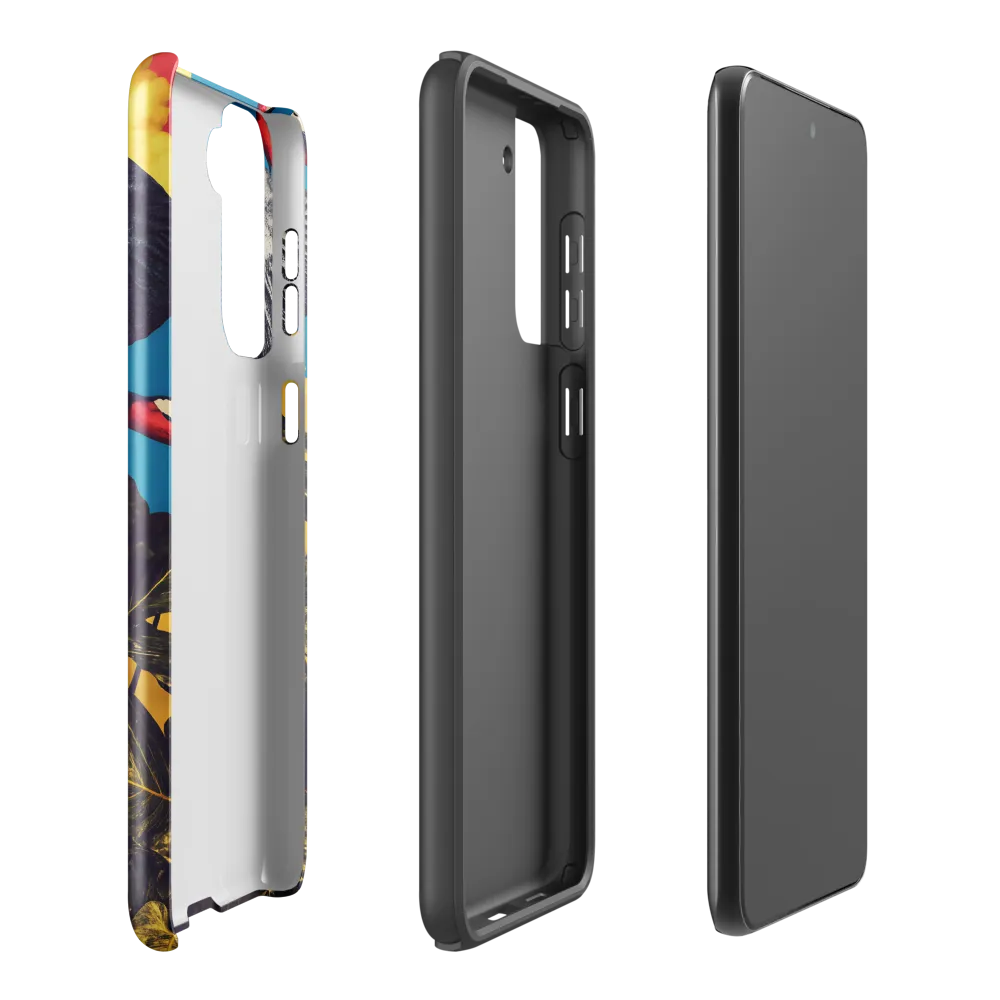Elephant Dreams in Vibrant Colors | Phone Case |  S21 Plus | Tough Case | Glossy