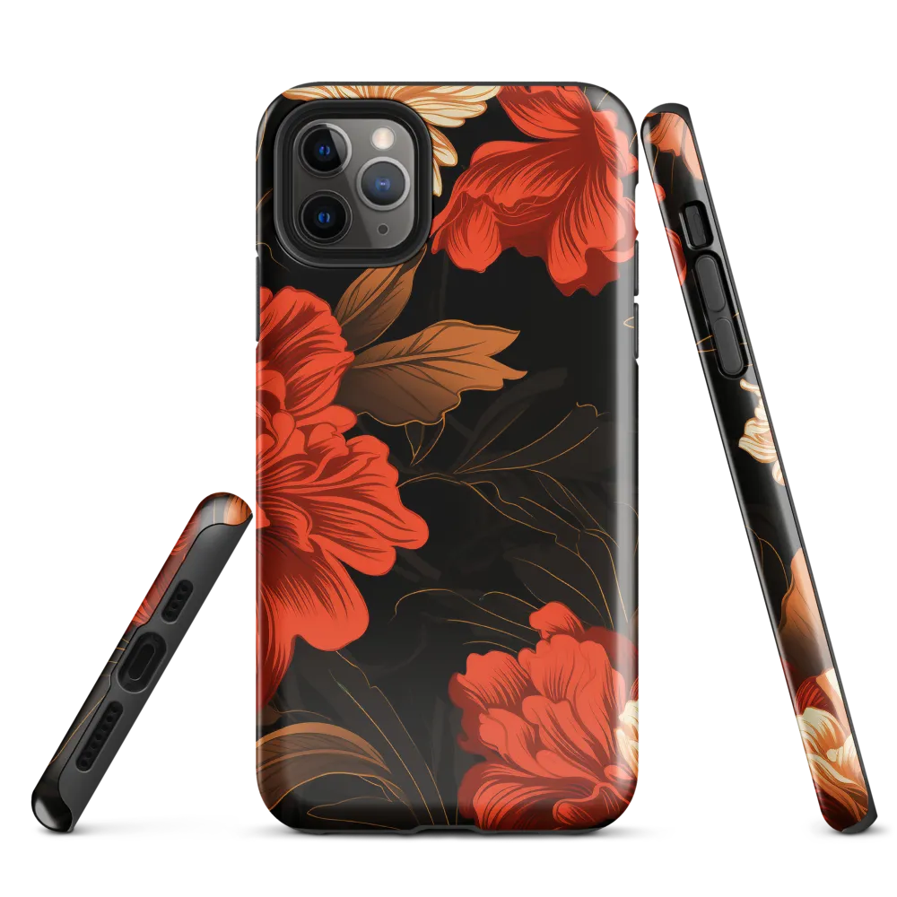 Elegance in Bloom | Phone Case |  11 Pro Max | Tough Case | Glossy