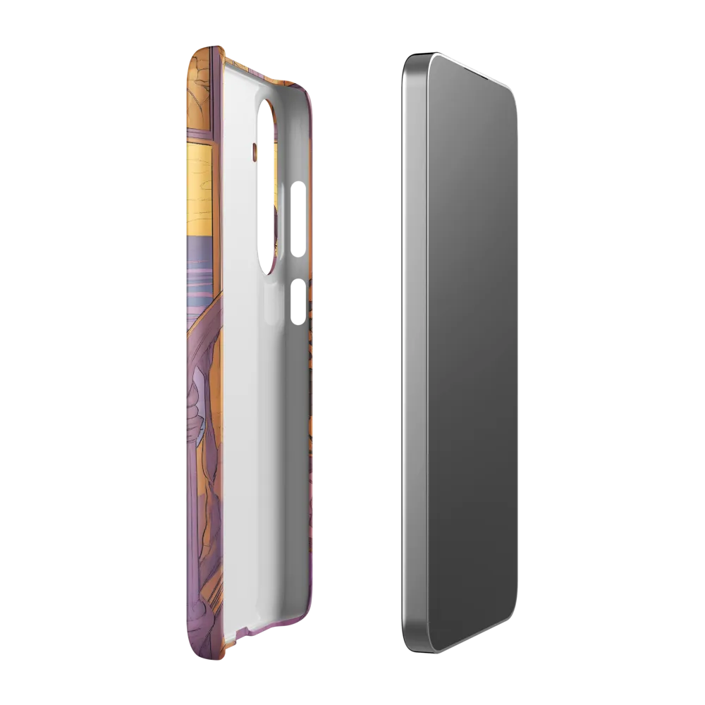 Whispers of the Sunset | Phone Case |  S24 Plus | Snap Case | Matte