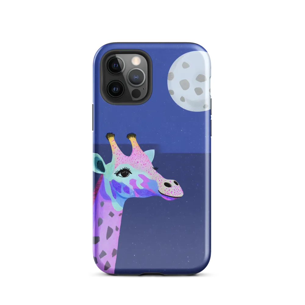 Whimsical Giraffe Under the Stars