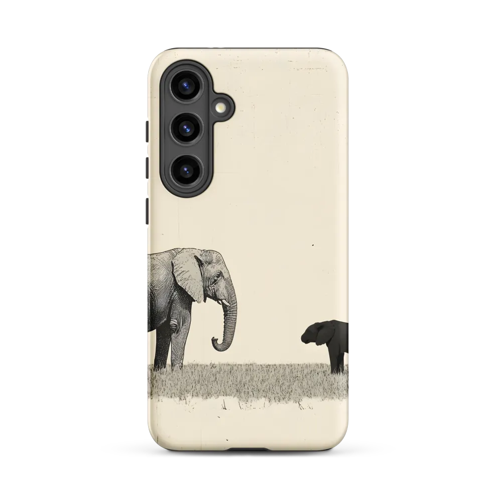 Contrasting Companions | Phone Case |  S24 Plus | Tough Case | Matte