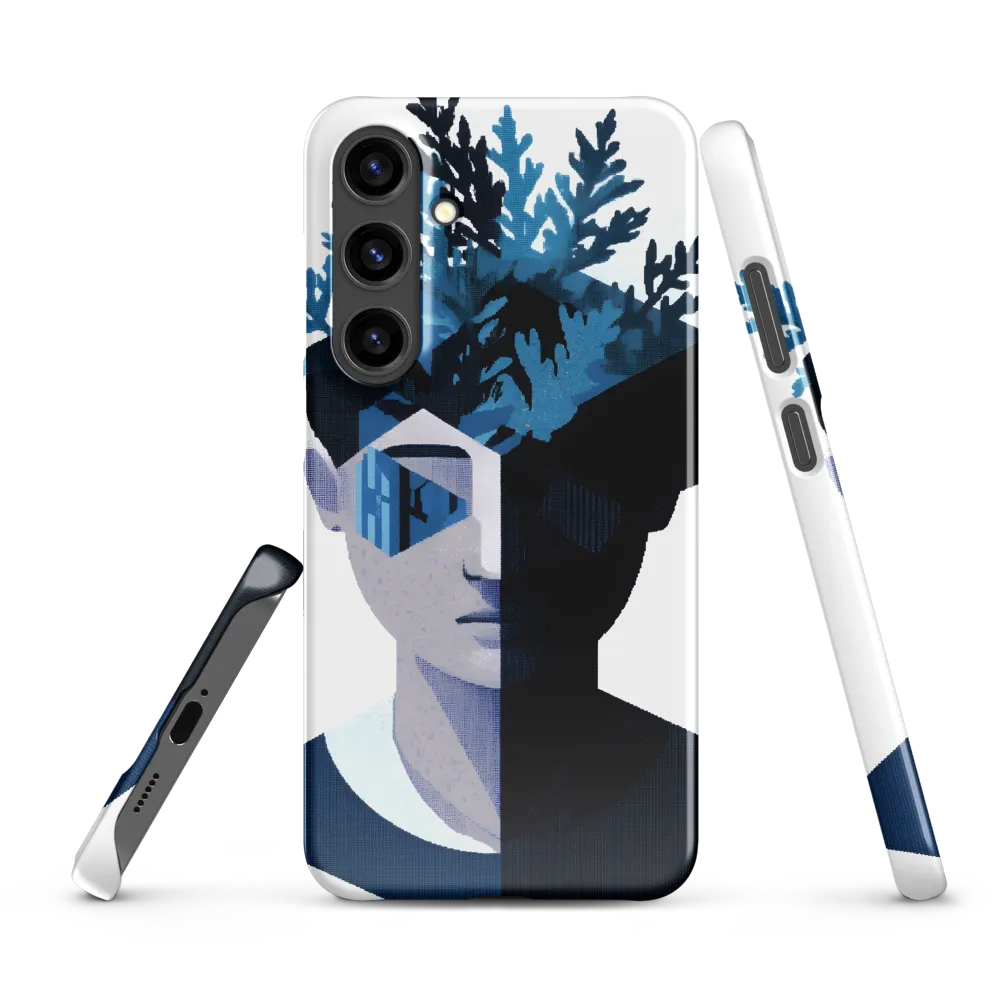 Nature's Reflection in a Surreal Portrait