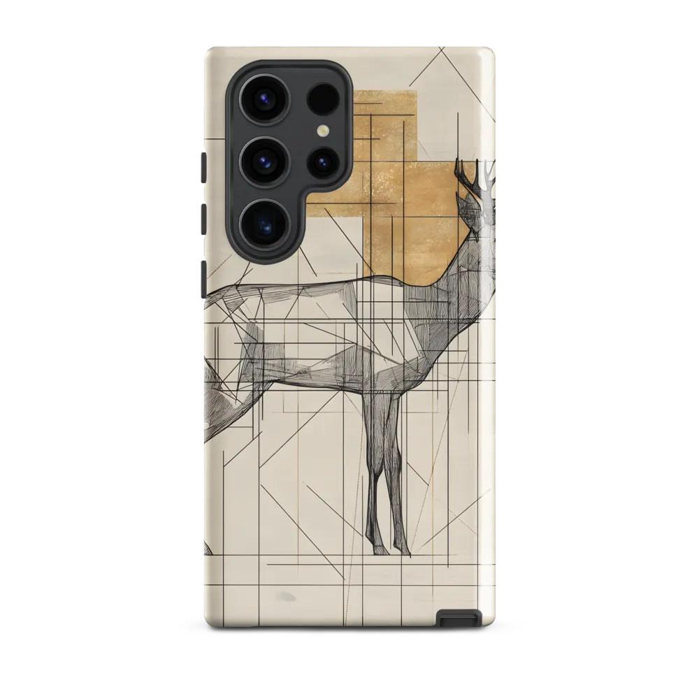 Geometric Elegance: The Majestic Deer