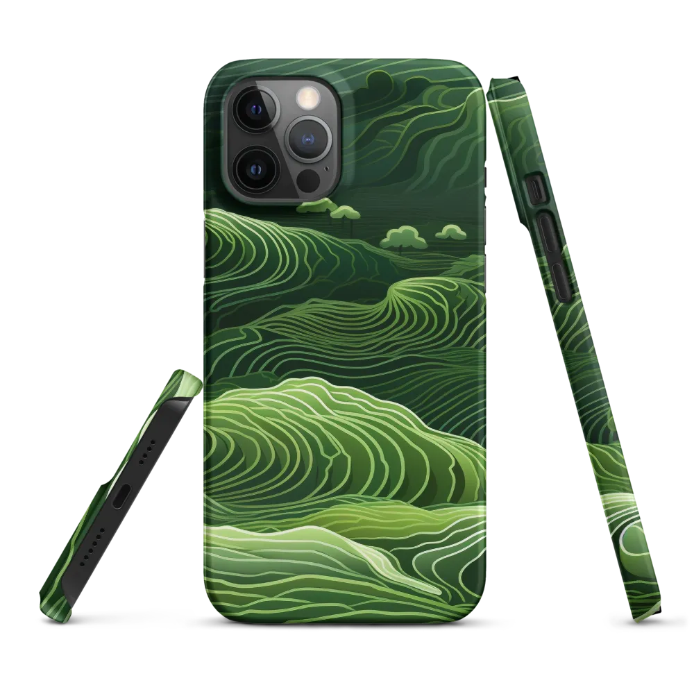 Whispers of Green Hills | Phone Case |  12 Pro Max | Snap Case | Matte