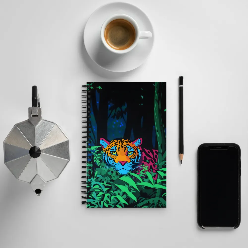 Curiosity in the Jungle | Spiral Notebook