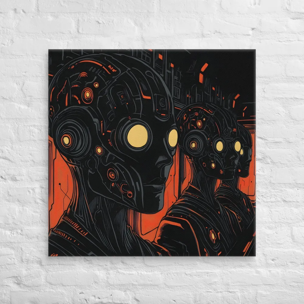 Surveillance in the Cyberscape | Canvas | 32″×32″