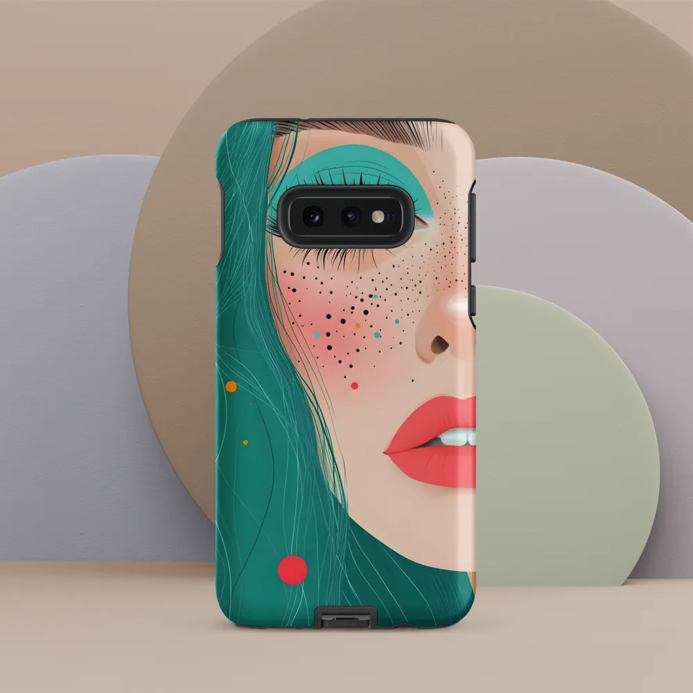 A Playful Portrait: Turquoise Temptation