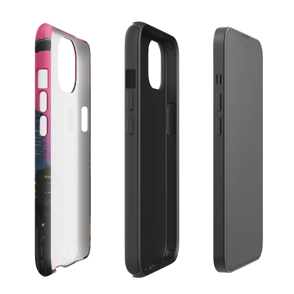 Encounter Above Neon Heights | Phone Case |  13 | Tough Case | Matte