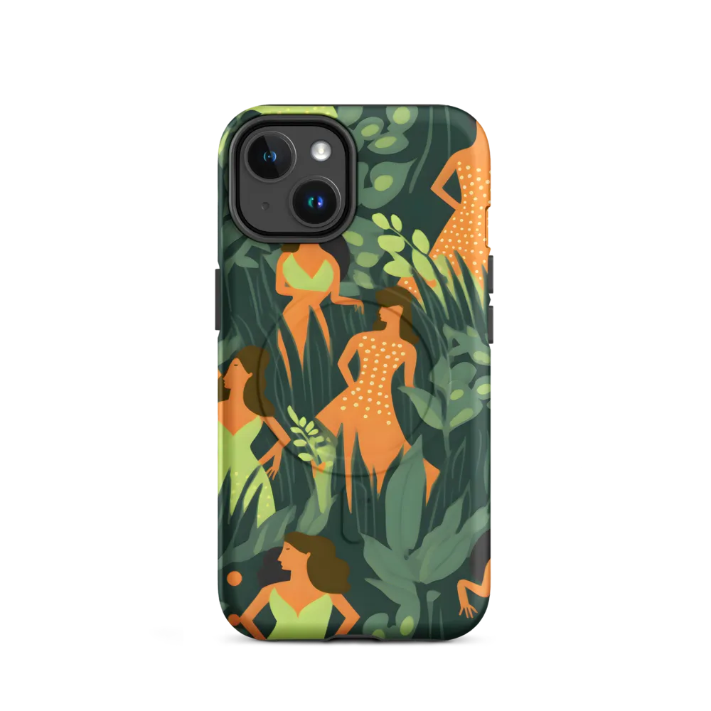 Playful Harmony in Patterns | Phone Case |  14 | MagSafe® Tough Case | Matte