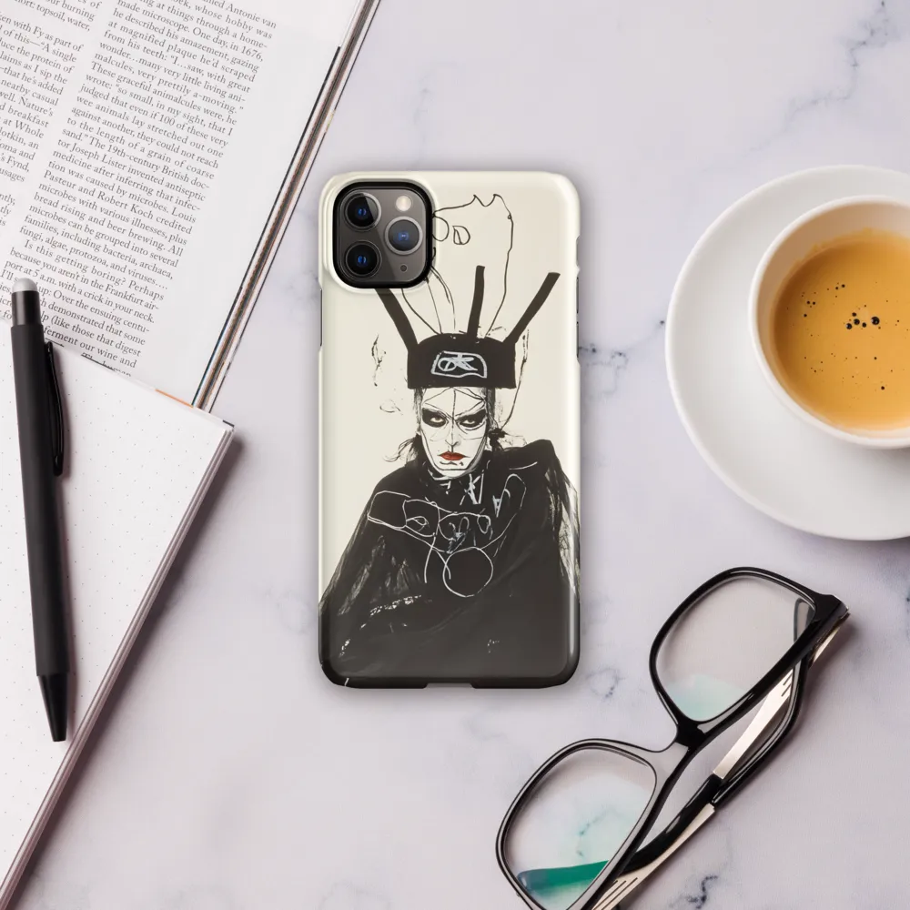 Mystique in Monochrome | Phone Case |  11 Pro Max | Snap Case | Glossy