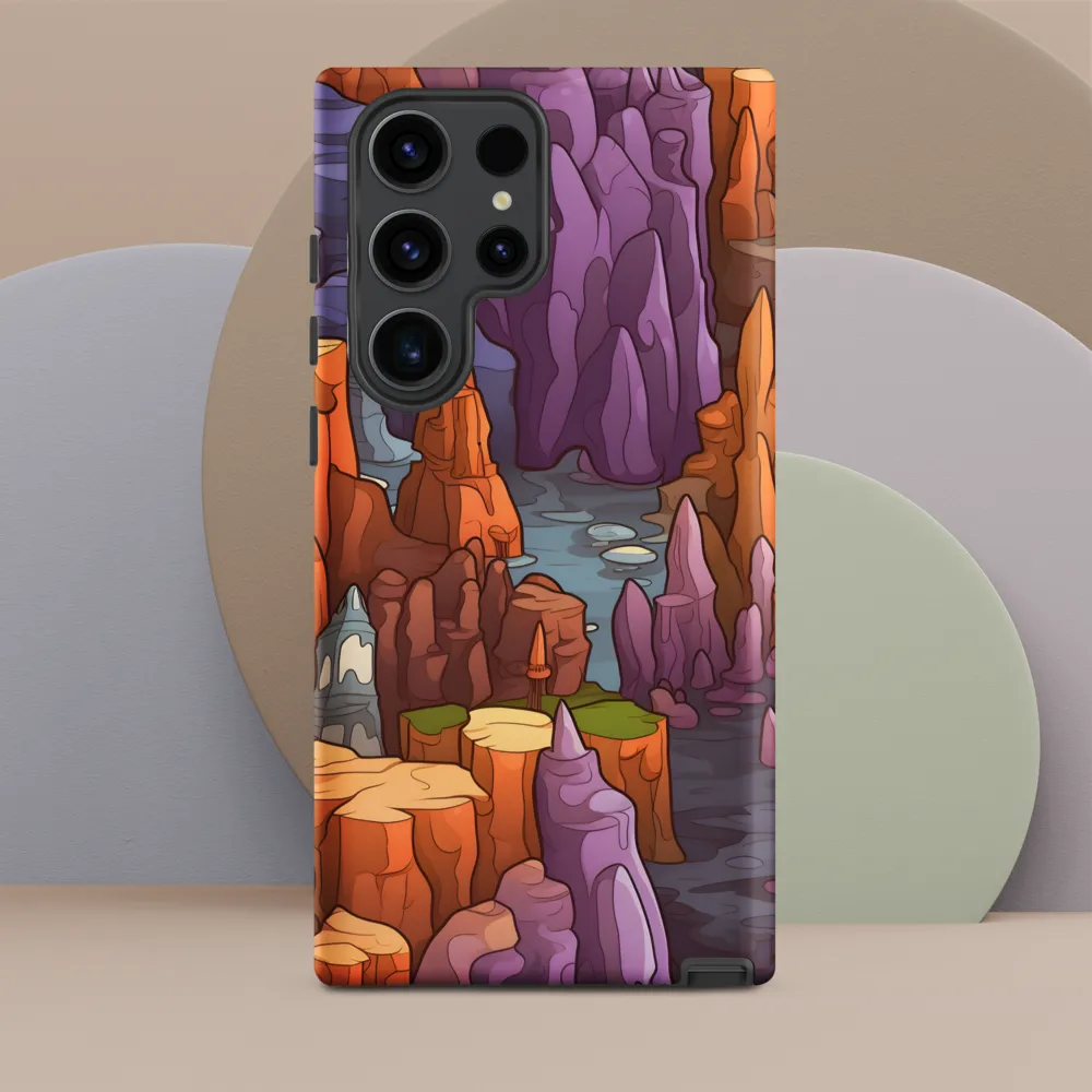 Vibrant Rockscape: A Digital Odyssey