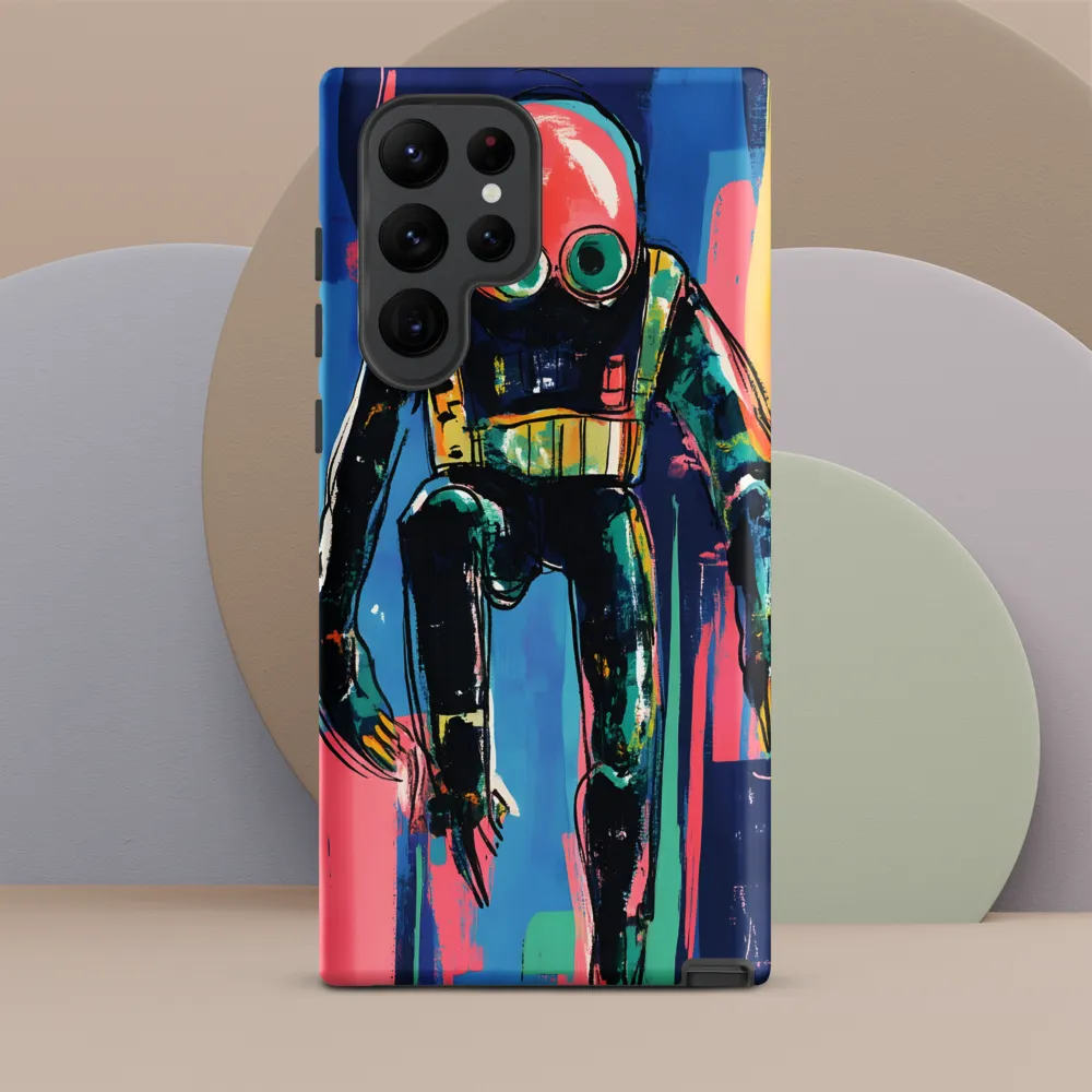 Diver in Vibrant Motion