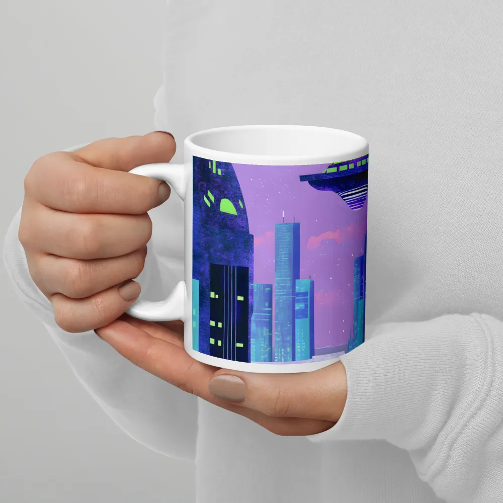 The Cosmic Urbanity | Mug with White inside | 11 oz