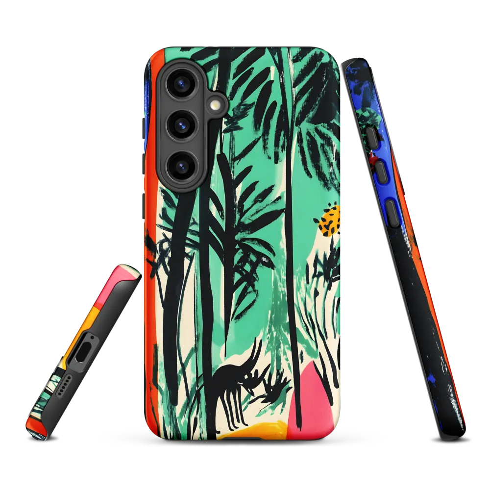 Whispers of the Jungle | Phone Case |  S24 Plus | Tough Case | Matte