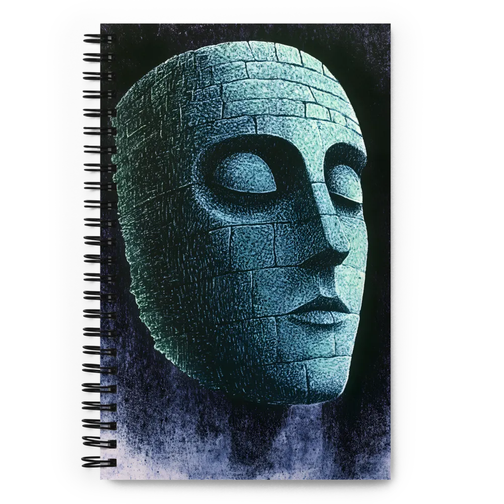 Veiled Mystery | Spiral Notebook